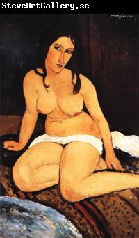 Amedeo Modigliani Draped Nude